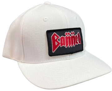 BANNED Metal Logo Hat