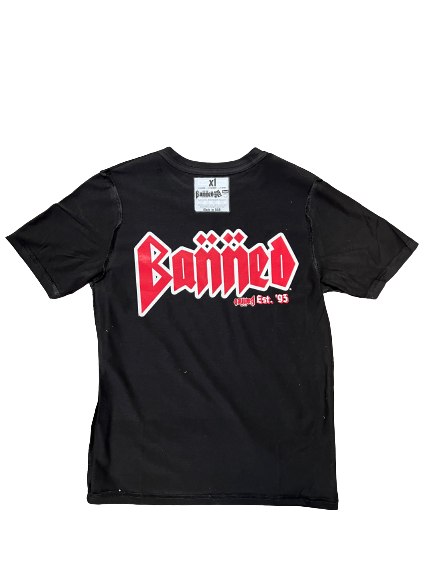 BANNED Kids Metal Inside Out  T-shirt