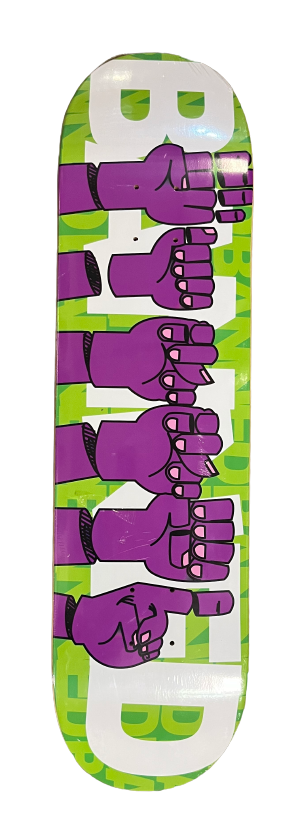 BANNED Sign Language Skateboard Deck