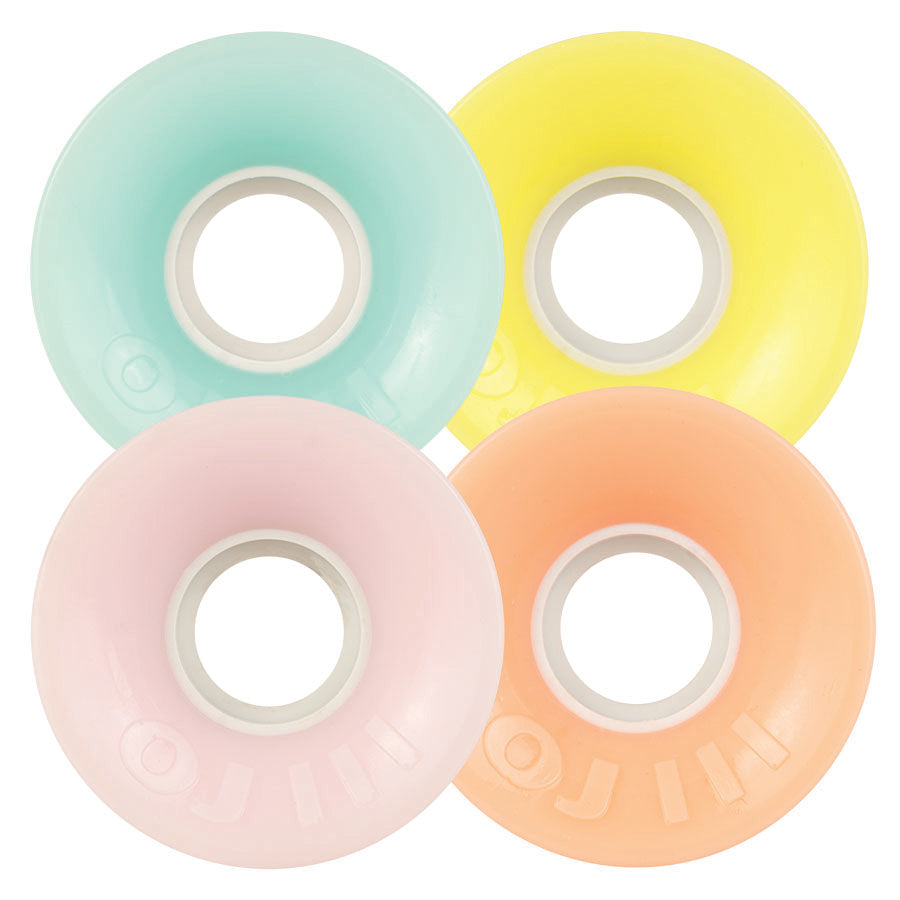 Oj 55mm Mini Hot Juice 78a OJ Pastel Colors Skateboard Wheels