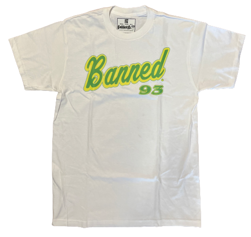 BANNED Cursive Tropics T-Shirt