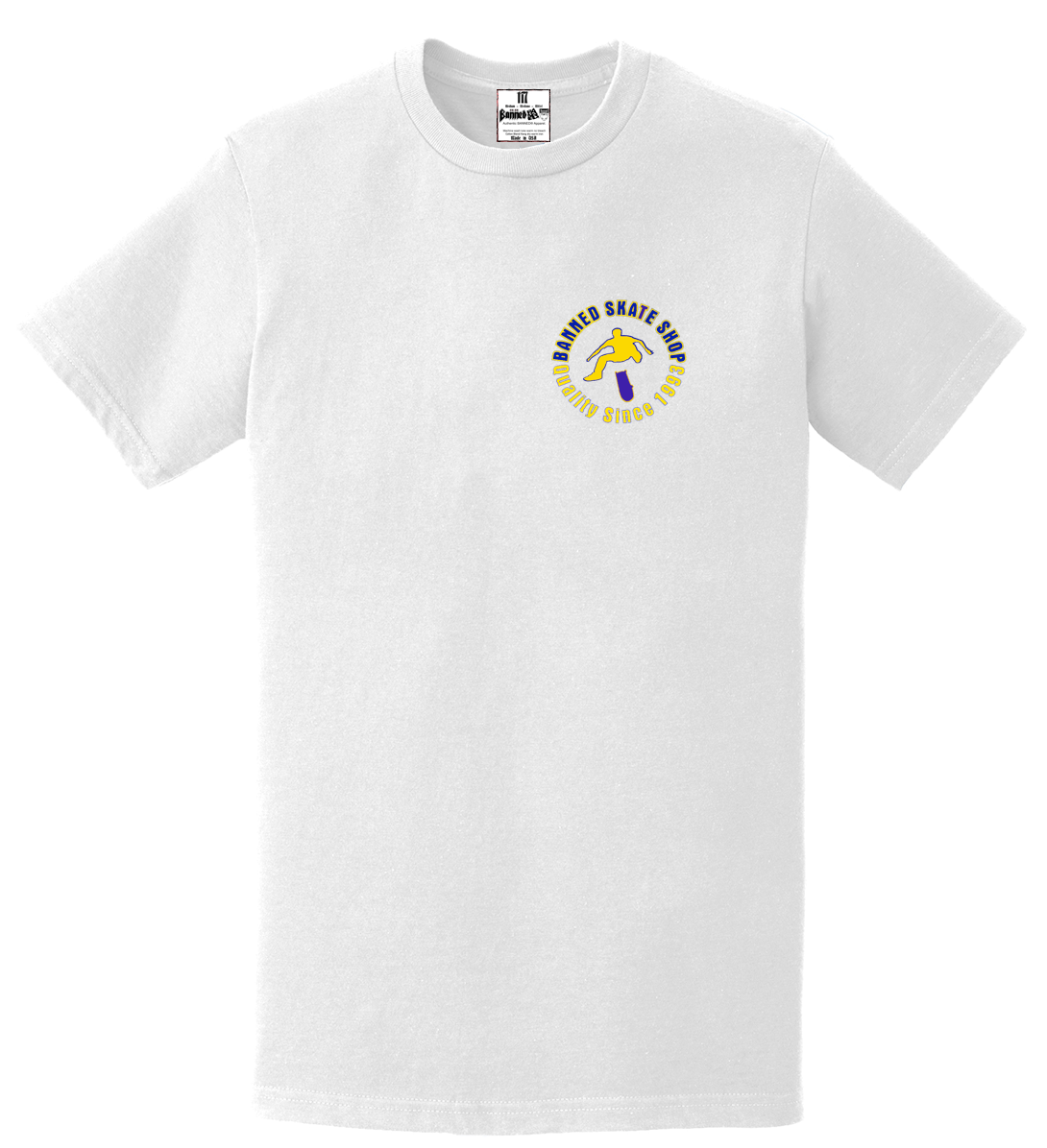 BANNED Quality Skateboarding T-shirt