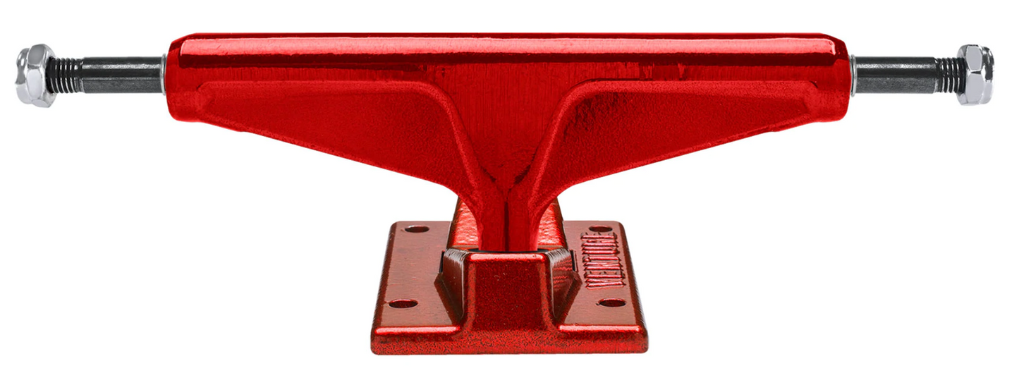 Venture Anodized TM Red Skateboard Trucks (2)