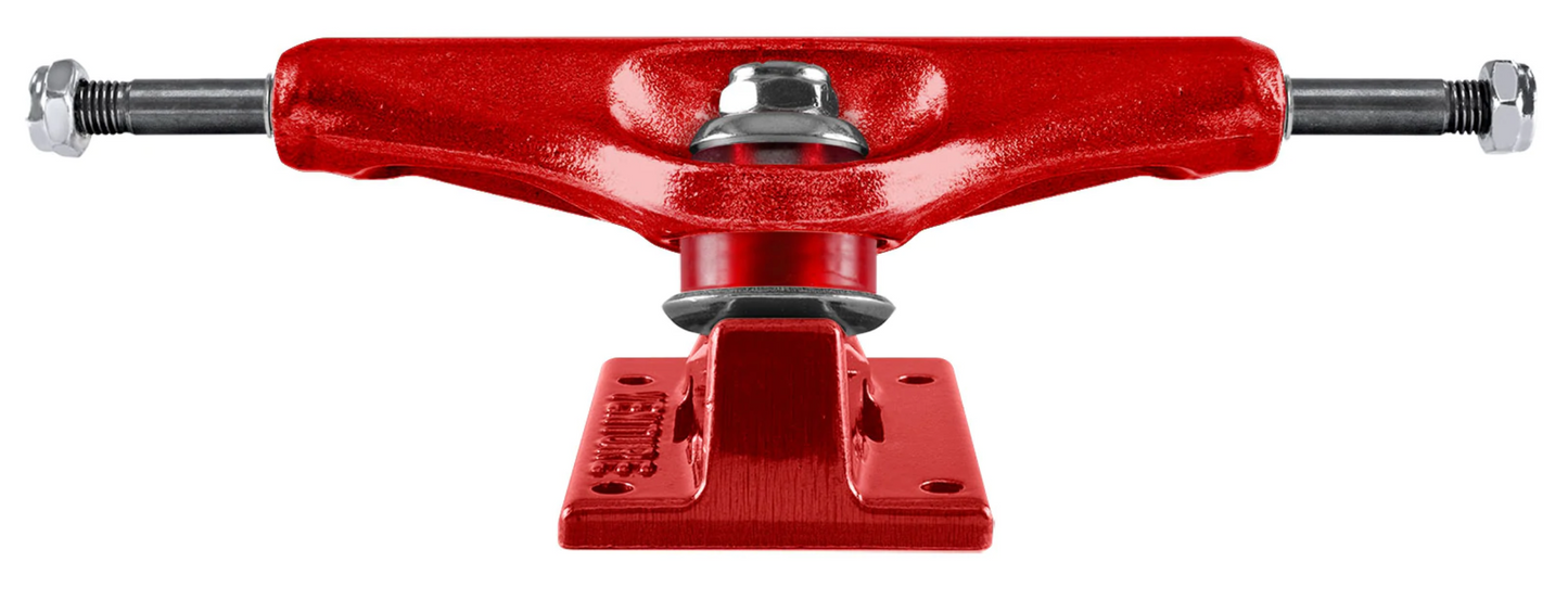 Venture Anodized TM Red Skateboard Trucks (2)