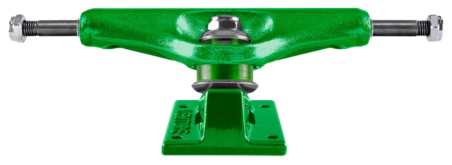 Venture Anodized TM Green Skateboard Trucks (2)