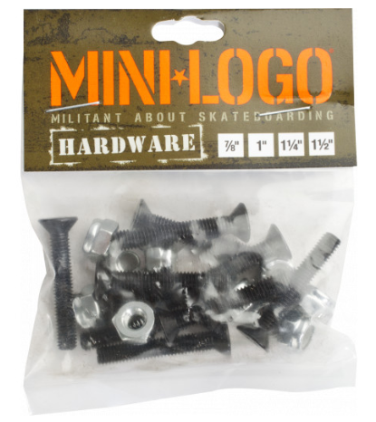 Mini Logo 1 1/2" Phillips Hardware set of 8