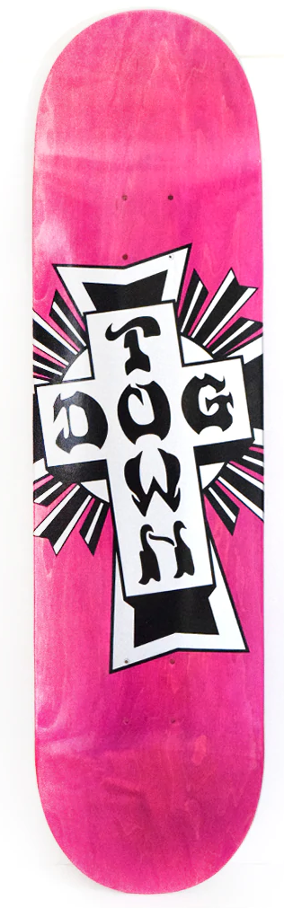 Dogtown Street Cross Logo 8.5 in x 32 in Skateboard Deck