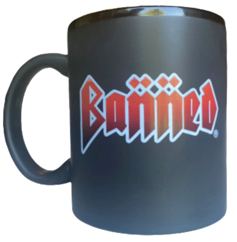 BANNED 11 oz Black Mug
