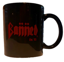BANNED 11 OZ Metal Stealth Unisex Mug