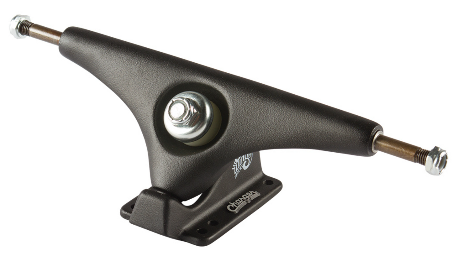 Gullwing Charger Black 10" Skateboard Trucks (2)