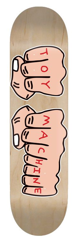 Toy Machine Fists Skateboard Deck