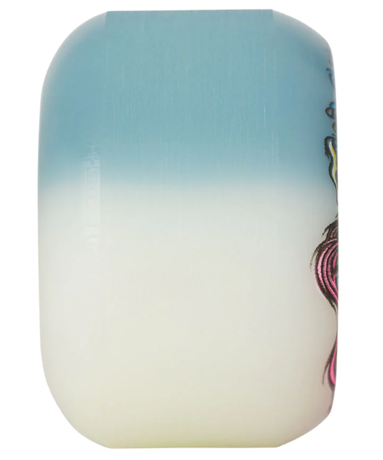 Slime Balls 54mm Hairballs White Teal 95a