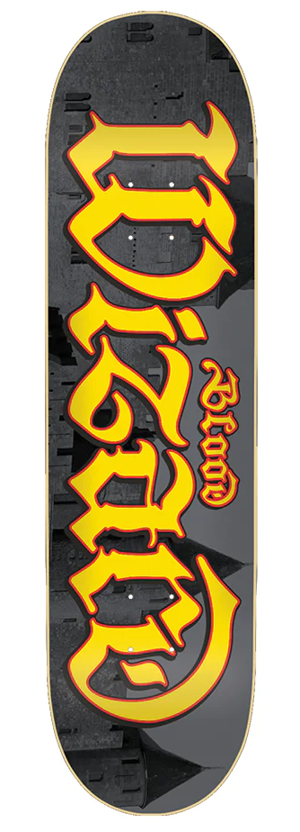 Blood Wizard Black Script 8.0 Skateboard Deck