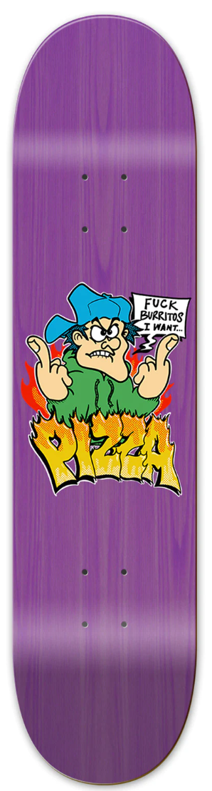 Pizza Skateboards Burrito 8.375 Skateboard Deck