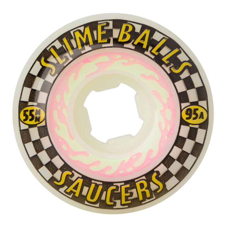Slime Balls 55mm Saucers 95a Wheels