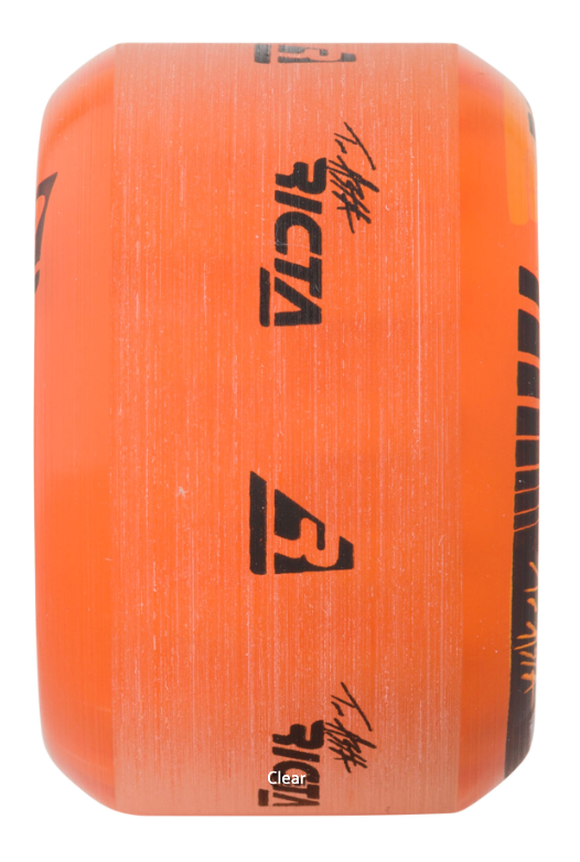 Ricta 53mm Asta Speedrings Clear Orange Slim 95a