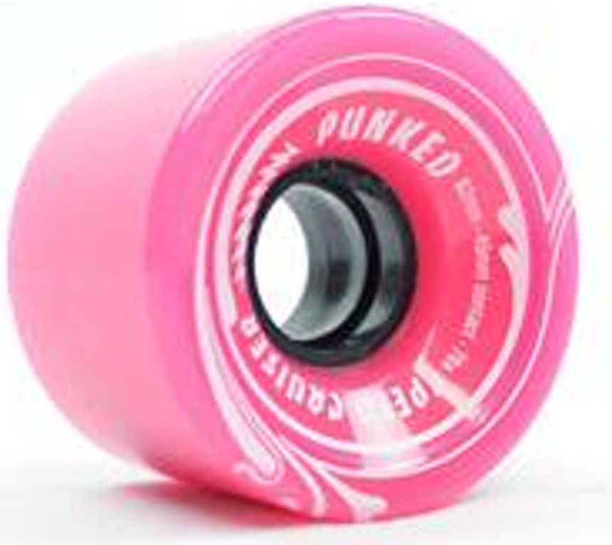 Yocaher Punked Speed Cruiser 62mm Longboard Wheels (Set of 4) All Colors