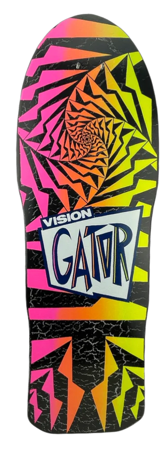 Vision CRACKLE Gator II Limited Deck - 10.25"x29.75"