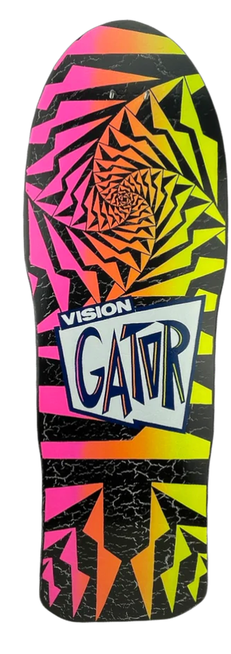 Vision CRACKLE Gator Cracked II Limited Deck - 10.25"x29.75"