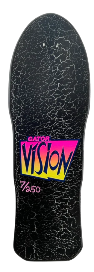 Vision CRACKLE Gator Cracked II Limited Deck - 10.25"x29.75"