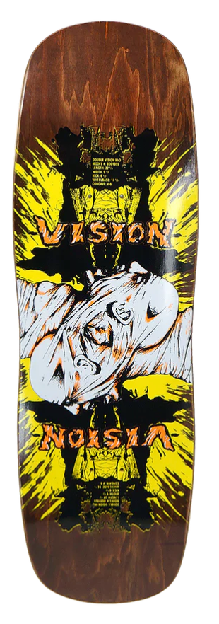 Vision Double Vision - 9.5"x32.5" Skateboard Deck