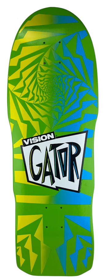 Vision Gator II 10.25"x30.5" Modern Concave Skateboard Deck ALL