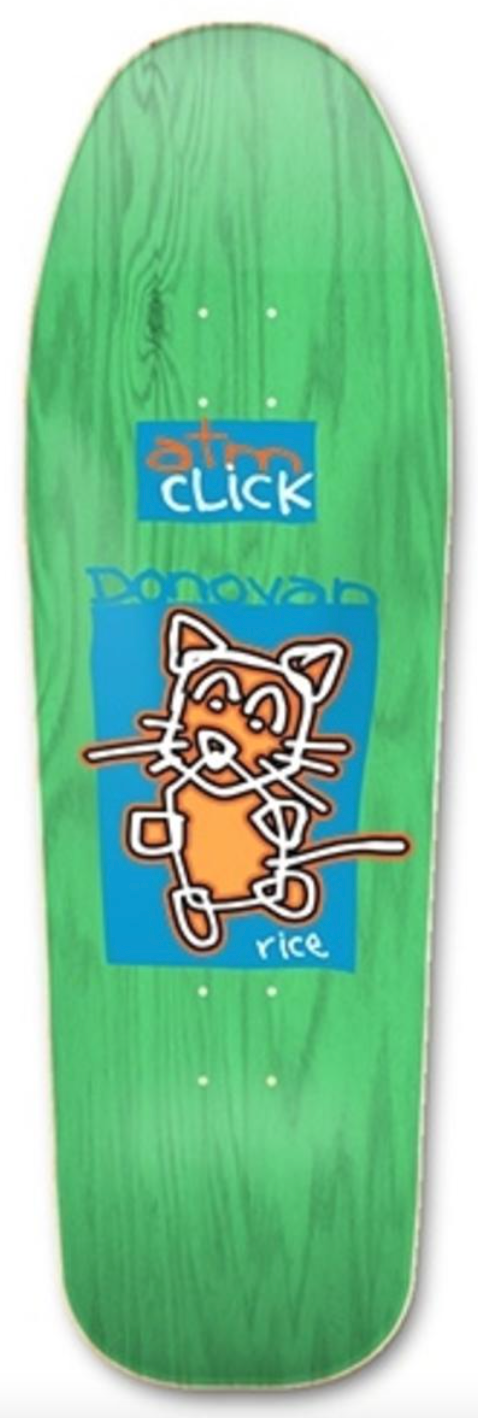 ATM Donovan Rice "Cat' 10" Skateboard Deck