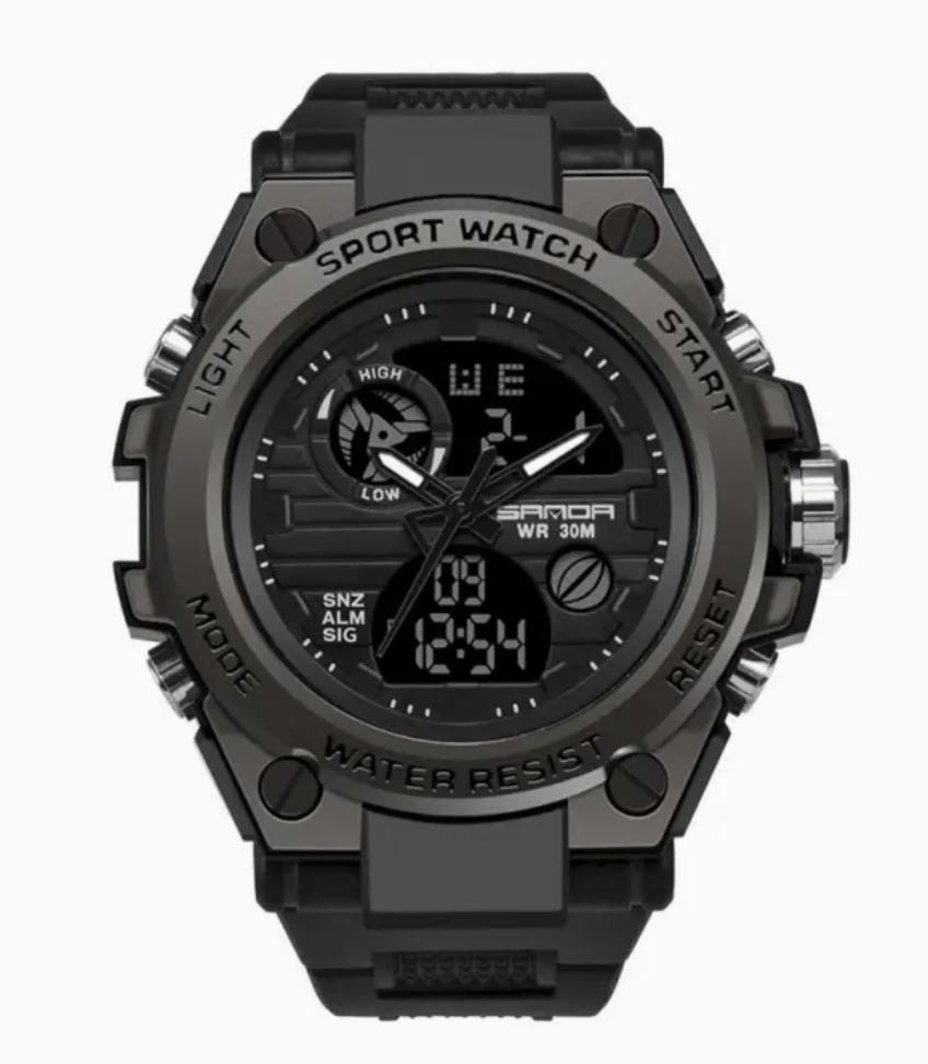 SNZ Tron Multi Function Stealth Watch
