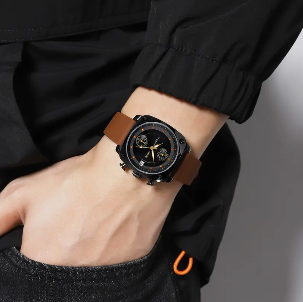 SKMEI Barrel All Black Watch