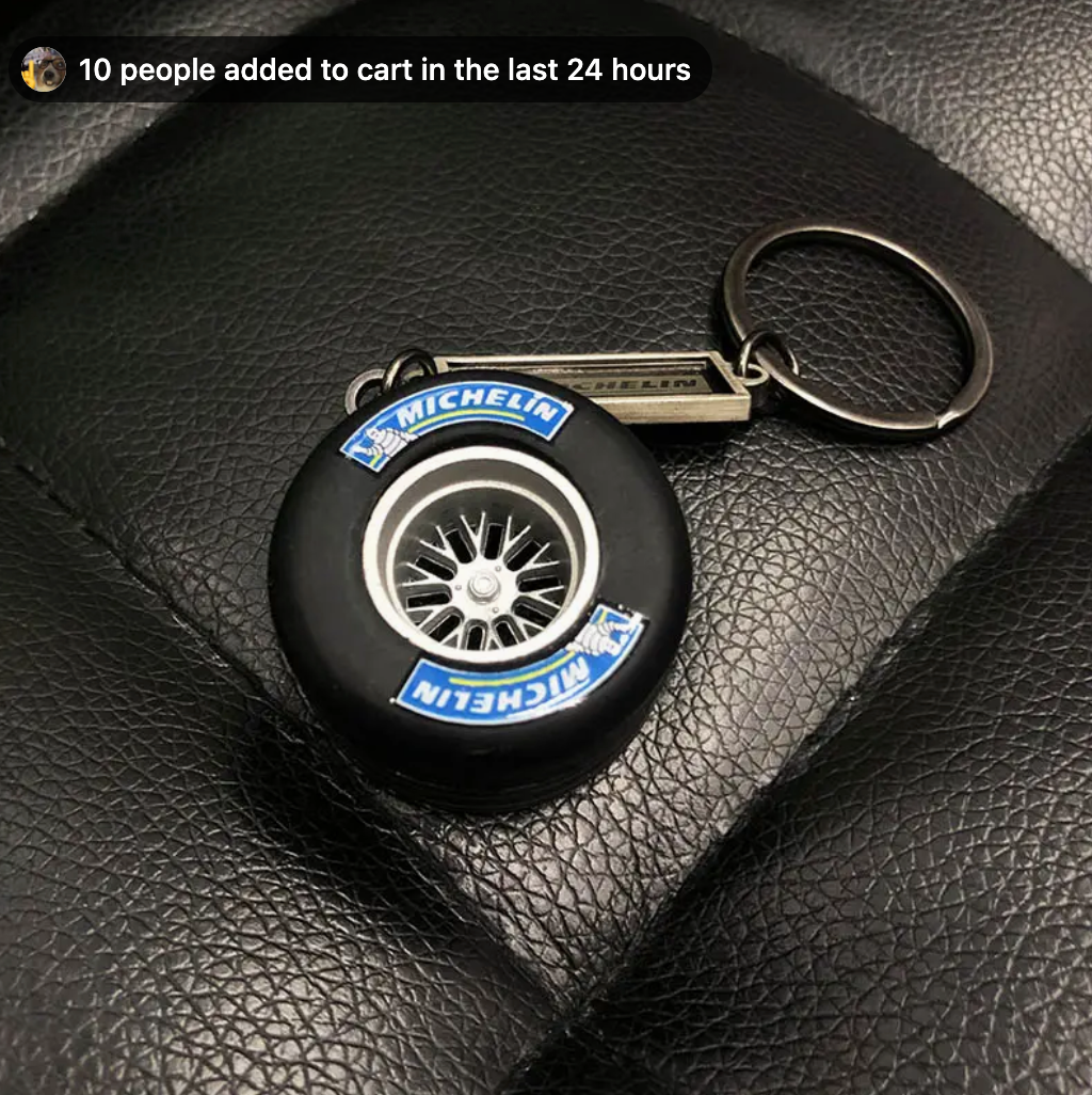 Michelin Tire Keychain