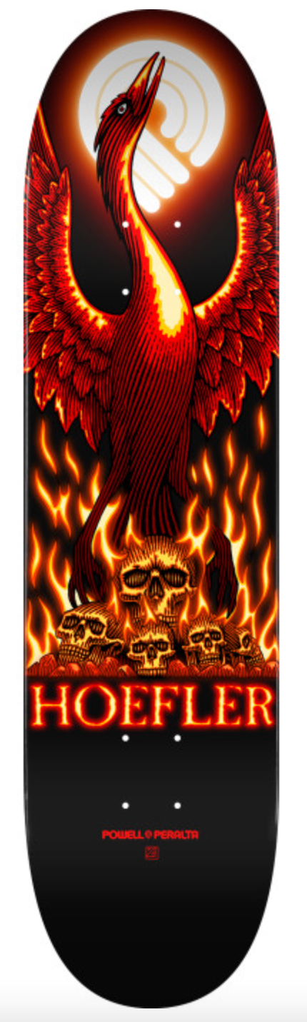 Powell Peralta Pro Kelvin Hoefler Phoenix Skateboard Deck - Shape 248 - 8.25 x 31.95