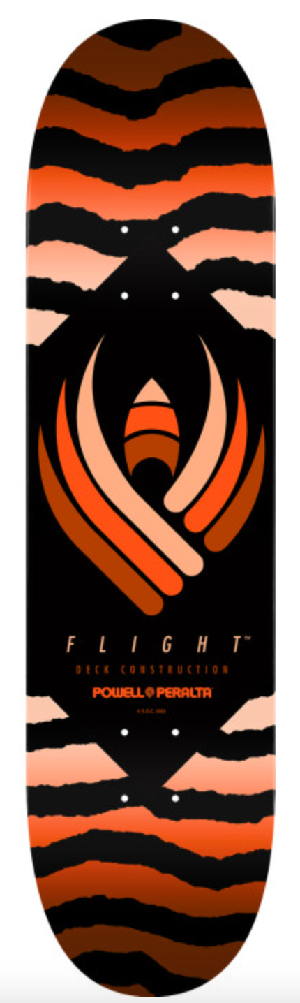 Powell Peralta Flight® Safari Orange - 8.5 x 32.08 Skateboard Deck