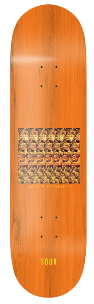 Sour Gustav 3D 8.25 Skateboard Deck
