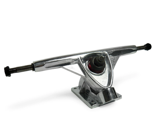 YOCAHER 180MM  POLISHED SILVER LONGBOARD TRUCKS (SETOF 2)