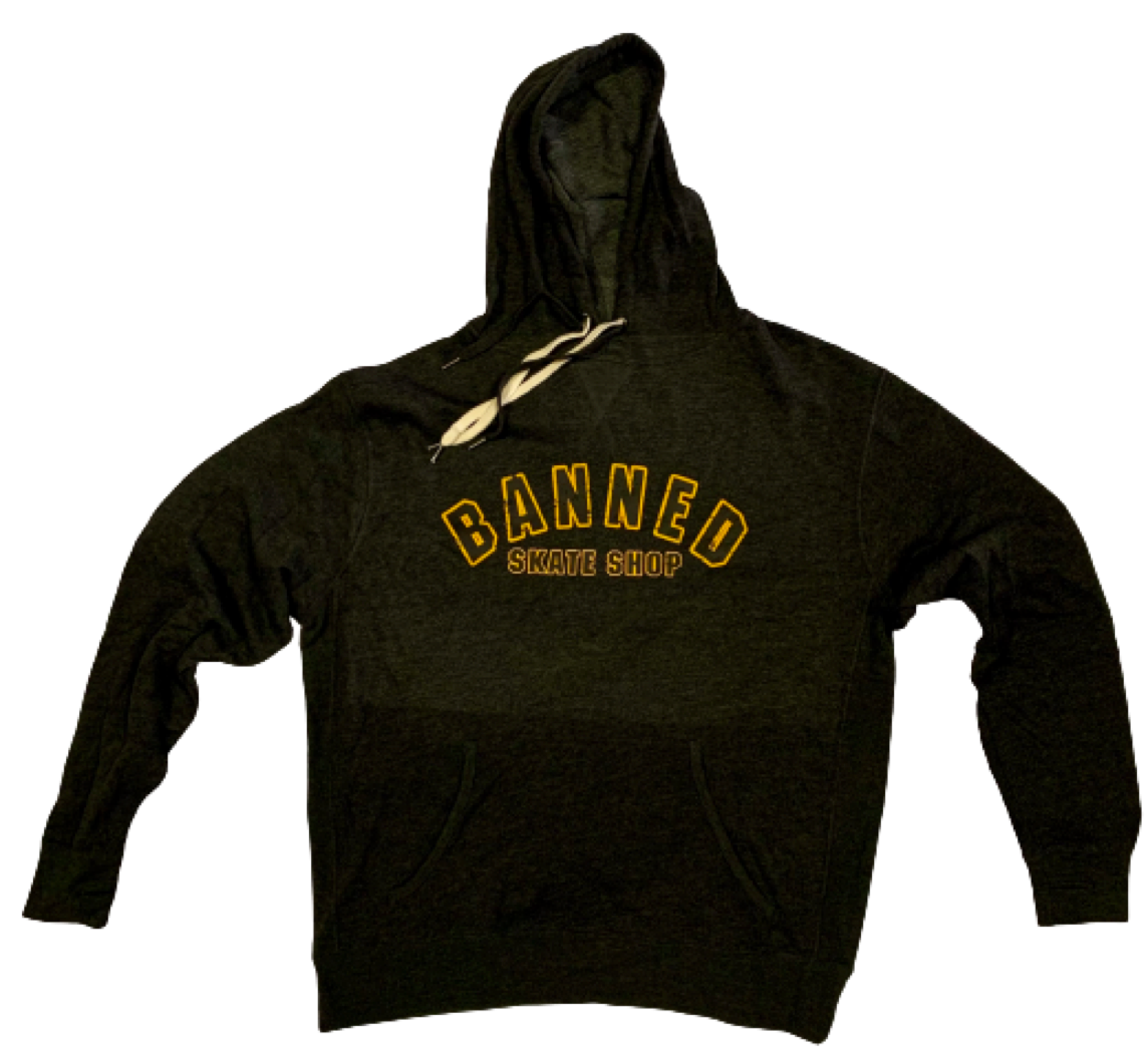 BANNED® Aged Varsity FRONT Pullover Hoodie