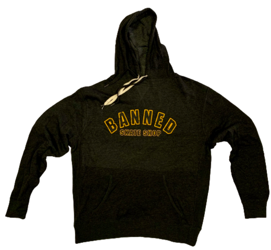 BANNED® Aged Varsity FRONT Pullover Hoodie