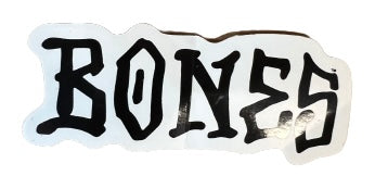 Bones white Sticker
