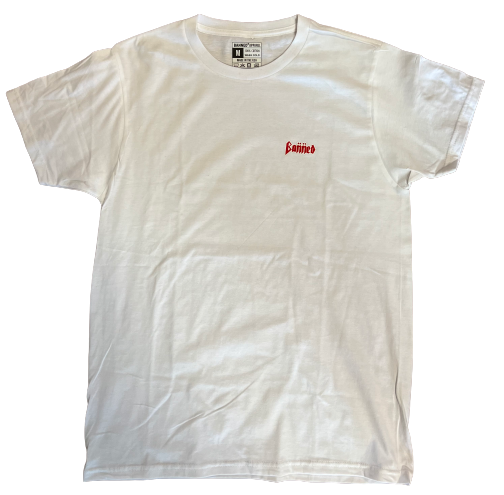 BANNED Metal Corner Logo T-Shirt