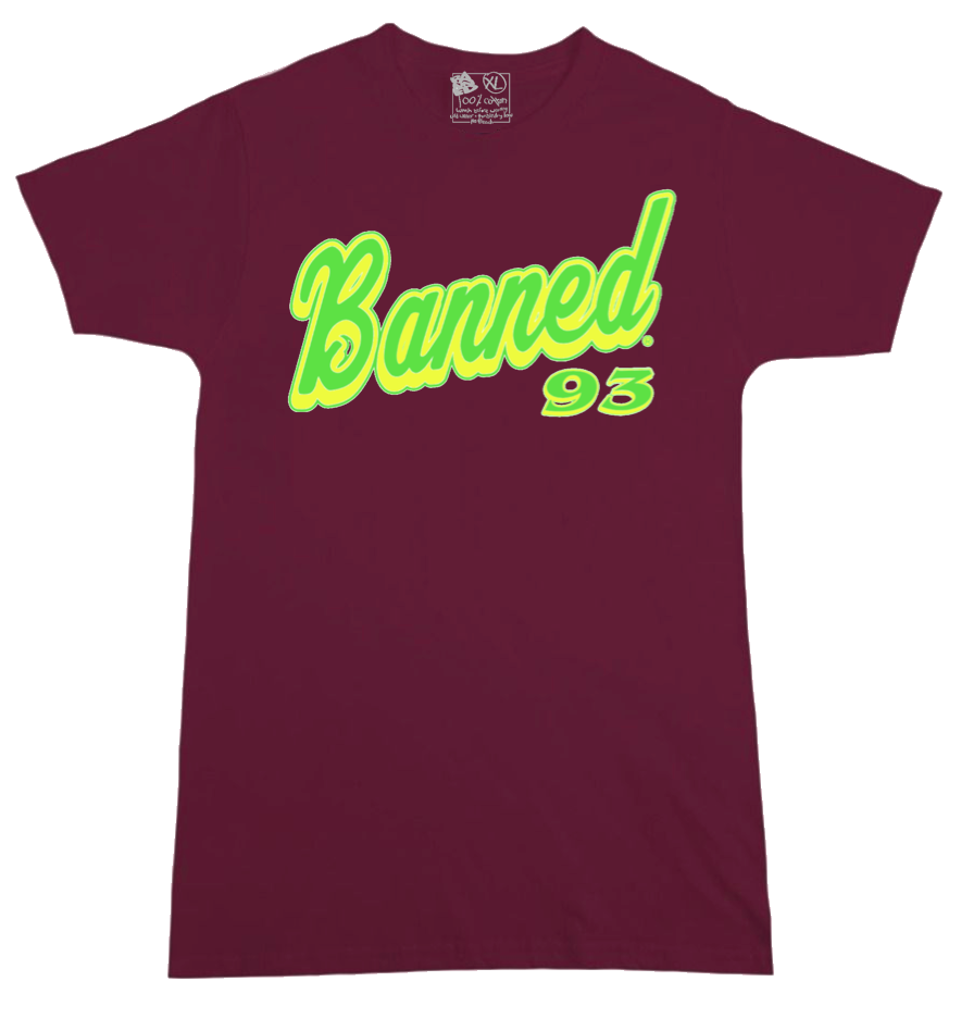 BANNED Cursive Tropics T-Shirt