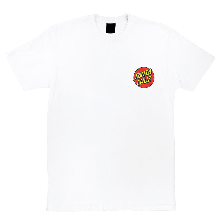 Classic Dot Chest Santa Cruz Mens T-Shirt