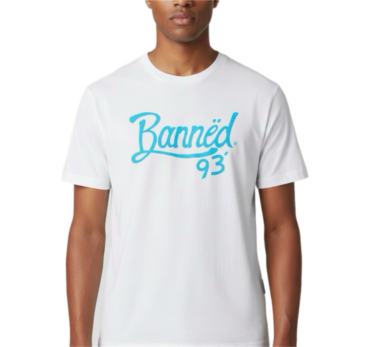 BANNED Script Front SS T-Shirt