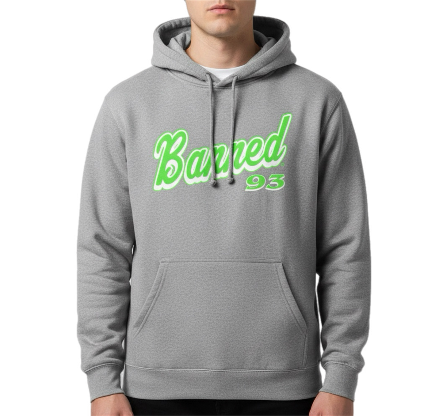 BANNED Cursive Pullover Hoodie
