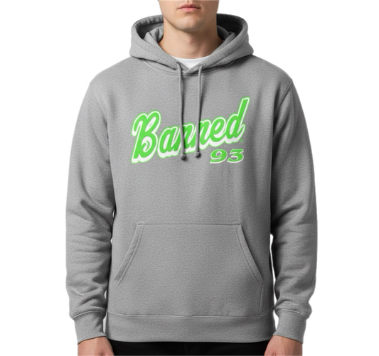 BANNED Cursive Pullover Hoodie