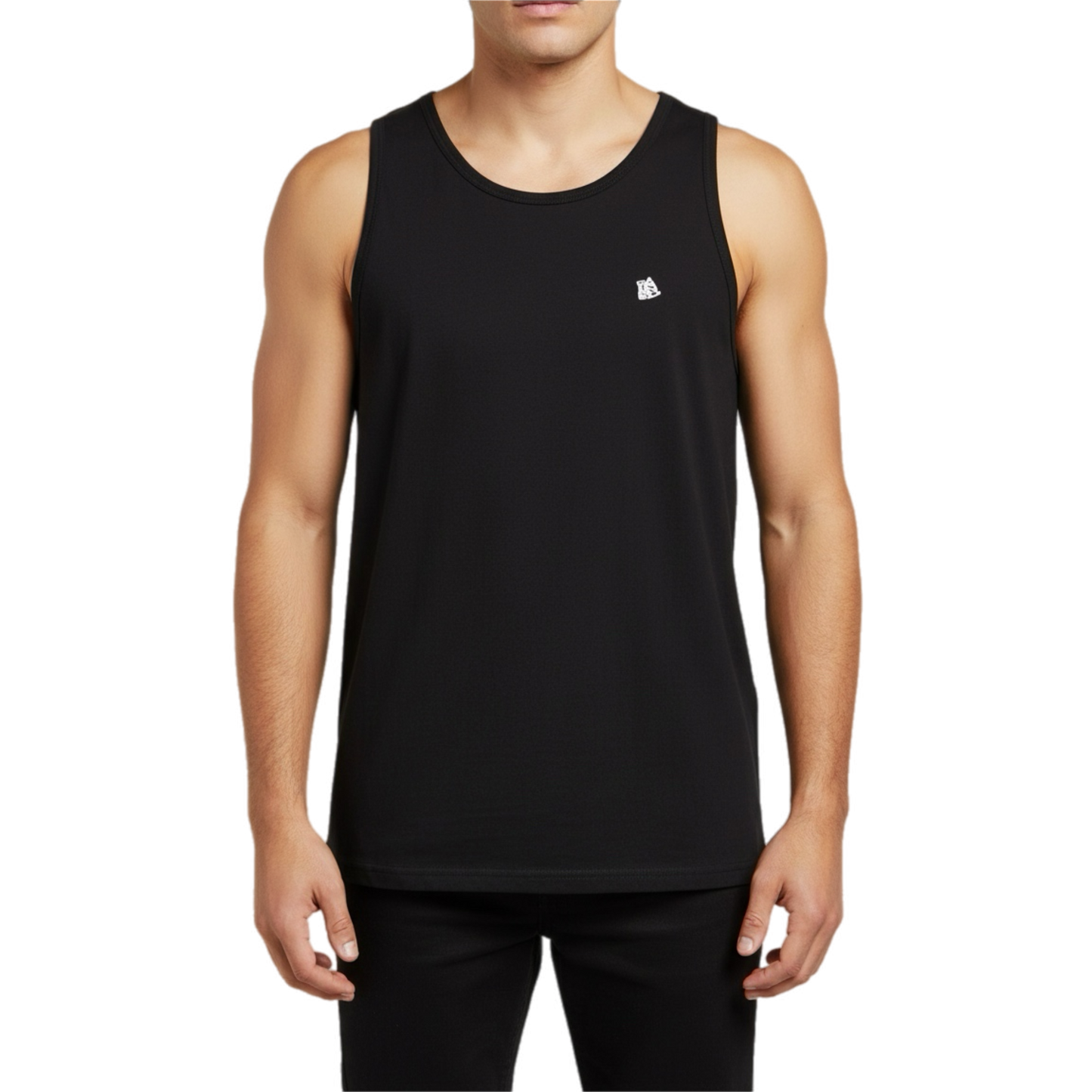 Banned Stack Corner Logo Tank Top