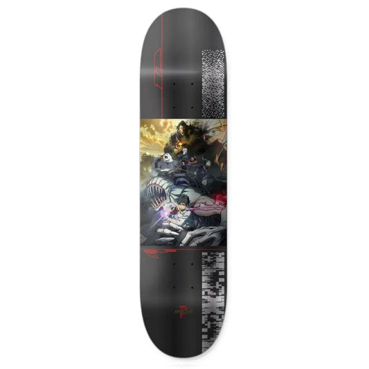 Primitive x Jujutsu Kaisen Cursed 8.25 Skateboard Deck Black