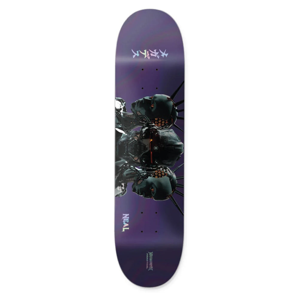 PRIMITIVE X MEGADETH NEAL THREAT 8.38" SKATEBOARD DECK