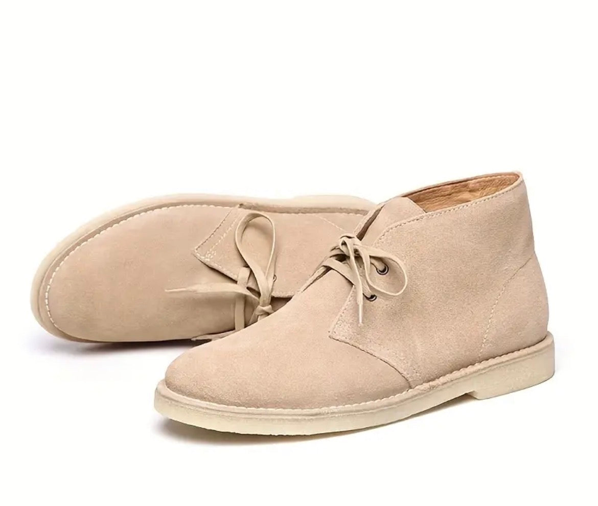 BANNED British Army Crepe Sole Khaki Boots