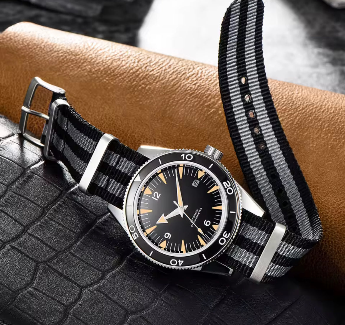 Seamaster Rare 41mm Spectre Bond 007 Stainless Steel Automatic Watch