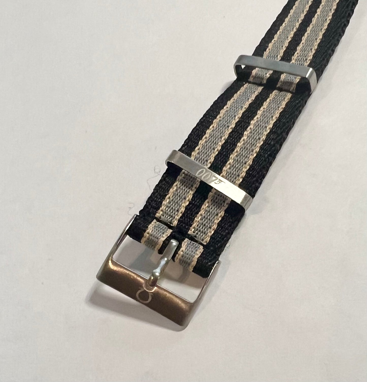 Seamaster No Time To Die NATO With Etched Logos Strap