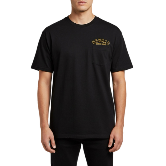 BANNED Varsity Corner Logo T-shirt